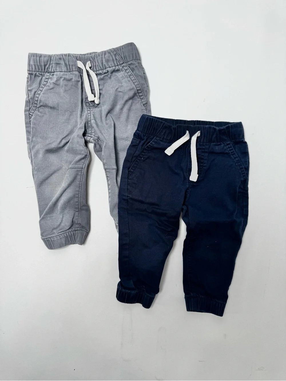 Cat & Jack Toddler Jogger Pants - Gray & Navy